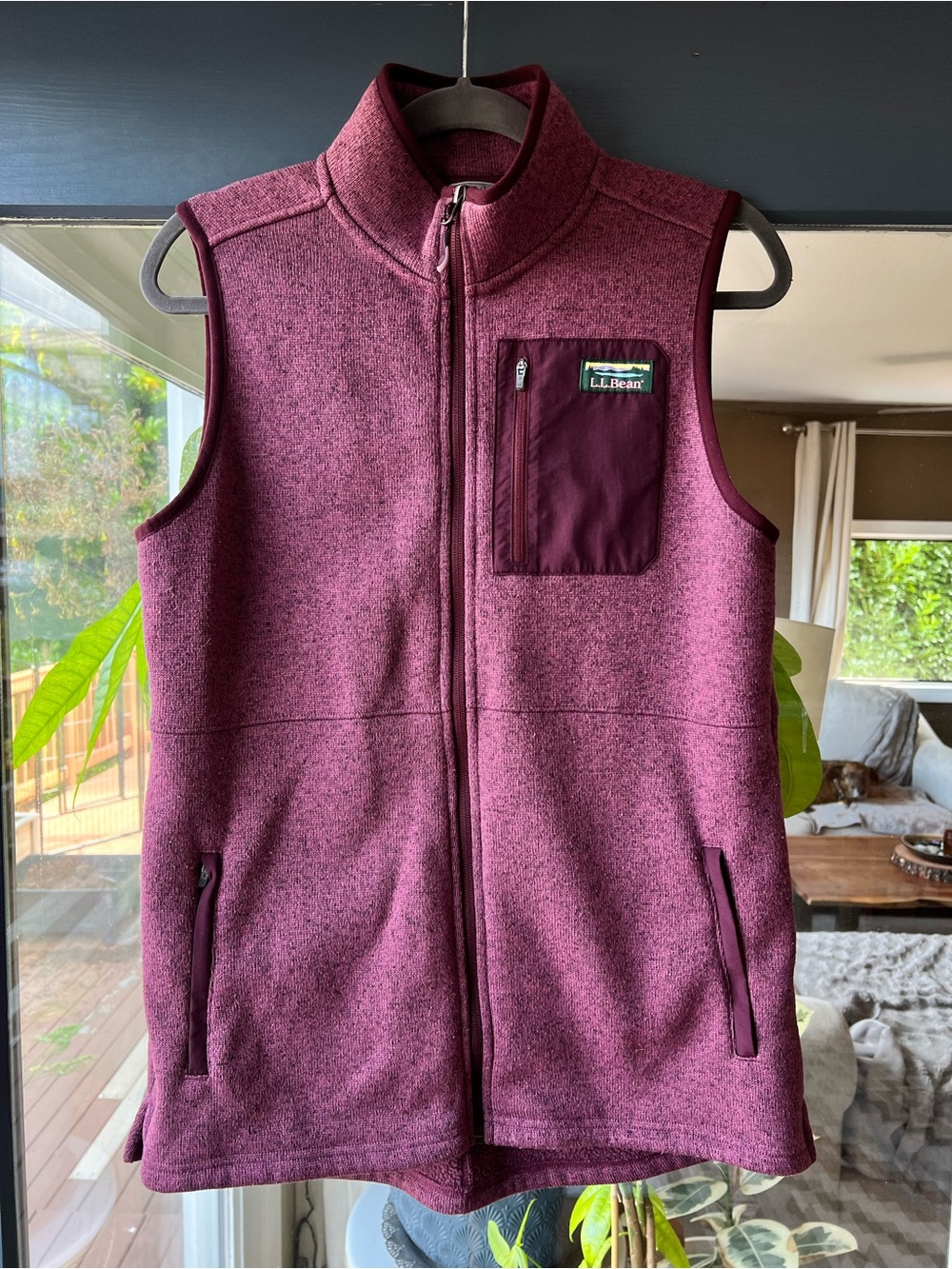 L.L. Bean Women’s Vest - Medium, Magenta